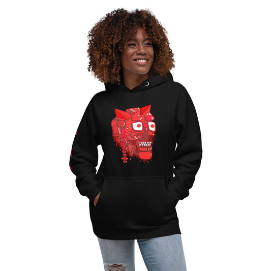 Black Red Devil Unisex Hoodie