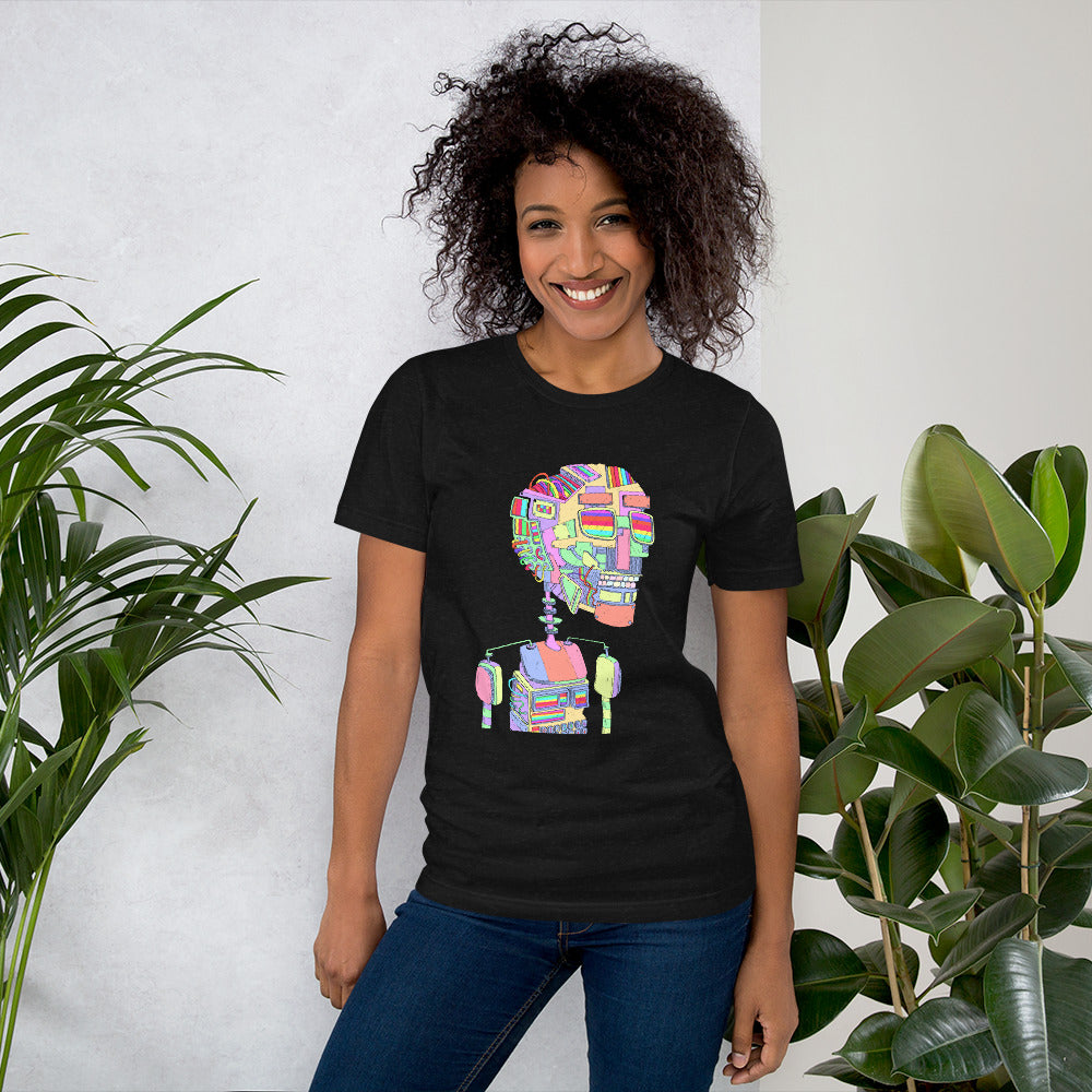 Rainbow Bot unisex t-shirt