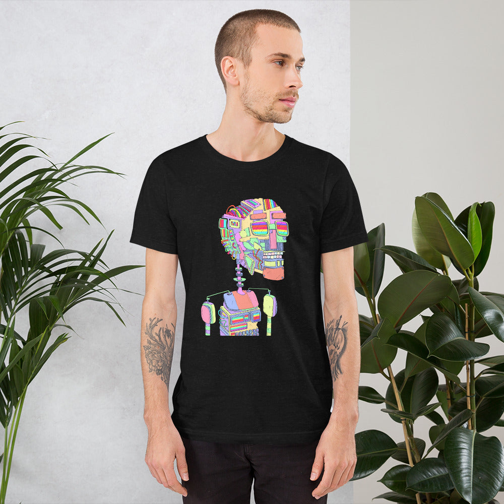Rainbow Bot unisex t-shirt